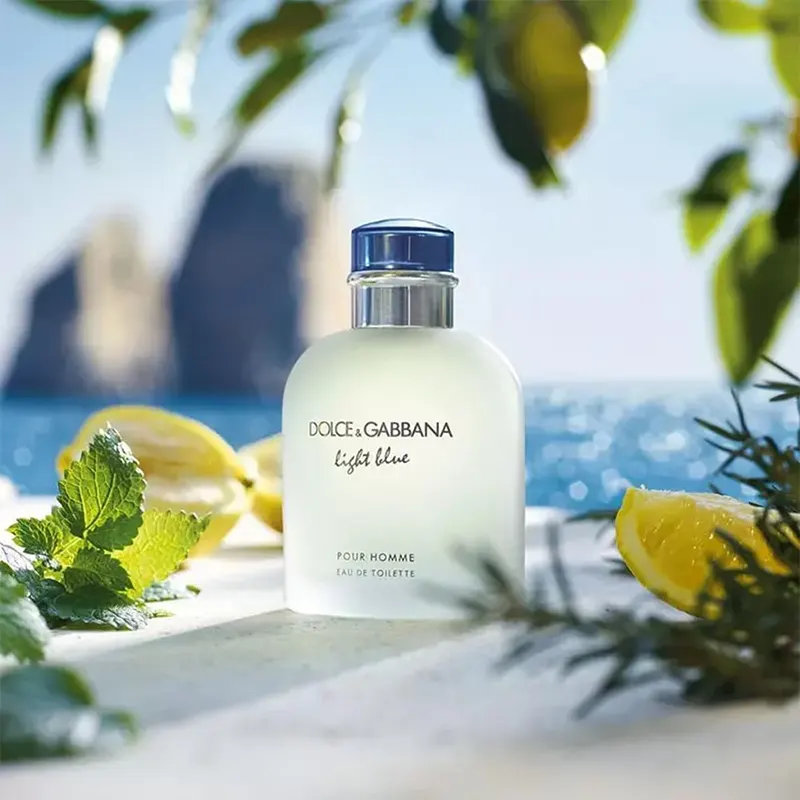عطر دولچه گابانا لایت بلو مردانه 3 ادکلن دولچه گابانا لایت بلو مردانه اصل
