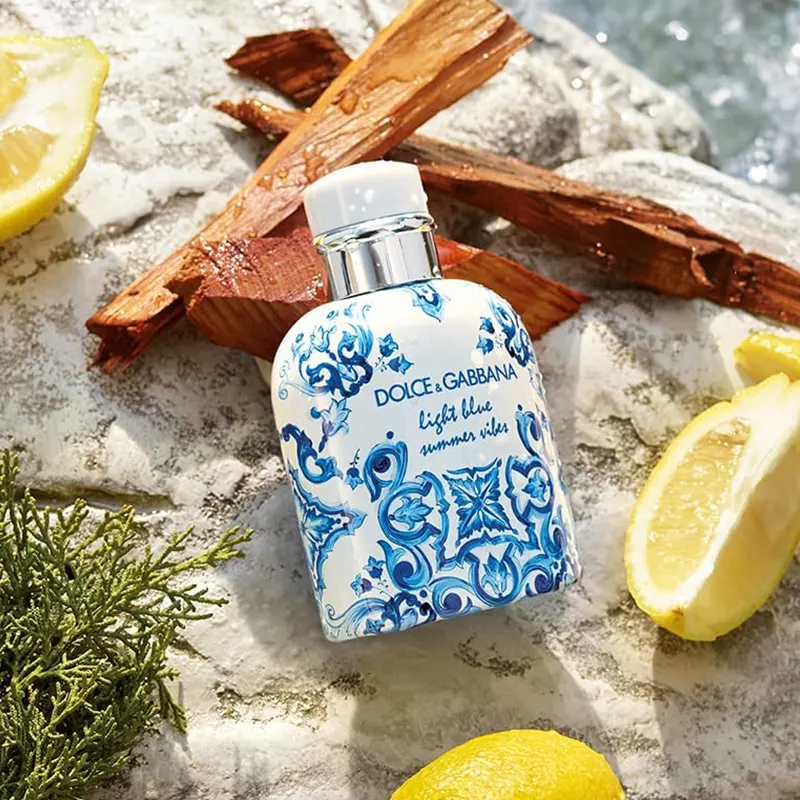 عطر دولچه گابانا لایت بلو سامر وایبز مردانه